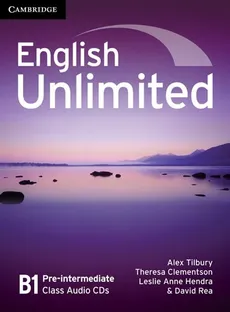 English Unlimited Pre-intermediate Class Audio 3CD - Theresa Clementson, Hendra Leslie Anne, David Rea, Alex Tilbury