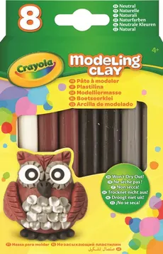 Plastelina naturalna Crayola 4 kolory - Outlet