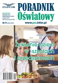 Żywienie dzieci w szkołach i przedszkolach - Outlet - Leszek Jaworski