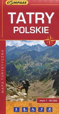 Tatry Polskie mapa turystyczna 1:30 000