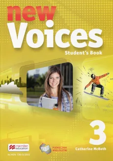 New Voices 3 Podręcznik wieloletni - Outlet - Catherine McBeth