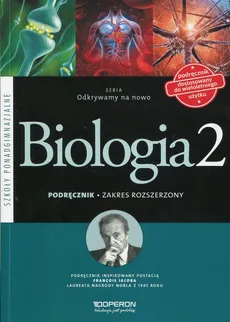 Odkrywamy na nowo Biologia 2 Podręcznik Zakres rozszerzony - Outlet - Dawid Kaczmarek, Monika Zaleska-Szczygieł