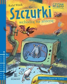 Czytam i główkuję Szczurki wchodzą na antenę - Outlet - Rafał Witek
