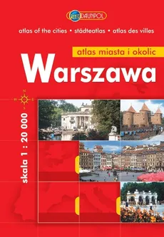 Warszawa Atlas miasta i okolic - Outlet