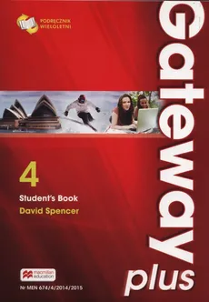 Gateway Plus 4 B2 Podręcznik wieloletni - Outlet - David Spencer
