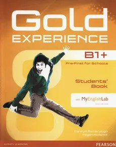 Gold Experience B1+ Students Book + DVD + MyEnglishLab - Outlet - Carolyn Barraclough, Megan Roderick
