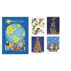 Pakiet charytatywnych kartek świątecznych Unicef 10 sztuk