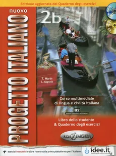 Nuovo Progetto Italiano 2B Podręcznik + ćwiczenia + 2CD - Sandro Magnelli, Telis Marin