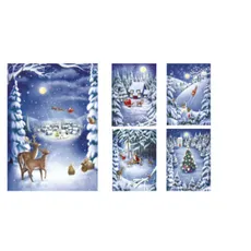 Pakiet charytatywnych kartek świątecznych Unicef 15H237 10 sztuk