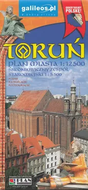 Toruń Plan miasta 1:12 500