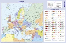 Podkładka na biurko Mapa Europy - Outlet