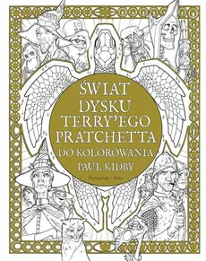 Świat Dysku Terry ego Pratchetta do kolorowania - Outlet - Paul Kidby, Terry Pratchett