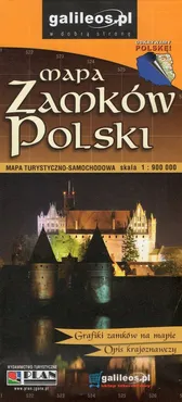 Mapa Zamków Polski 1:900 000