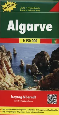 Algarve mapa 1:150 000