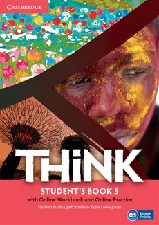 Think 5 Student's Book with Online Workbook and Online Practice - Peter Lewis-Jones, Herbert Puchta, Jeff Stranks