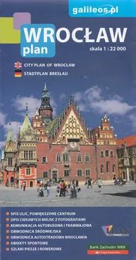Wrocław Plan miasta 1:22 000