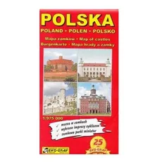 Polska mapa zamków 1:975 000 - Praca zbiorowa