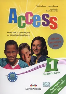 Access 1 Podręcznik + ieBook - Jenny Dooley, Virginia Evans