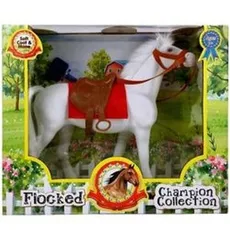 Koń w stajni Champion Collection biały