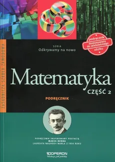 Odkrywamy na nowo Matematyka Podręcznik Część 2 - Bożena Kiljańska, Adam Konstantynowicz, Anna Konstantynowicz