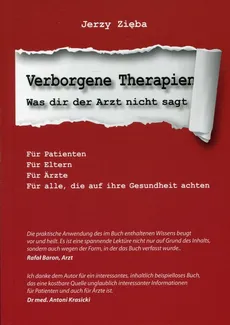 Verborgene Therapien Ukryte terapie  wersja niemiecka - Outlet - Jerzy Zięba