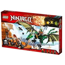 Lego Ninjago Zielony smok NRG - Outlet