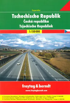 Czechy atlas samochodowy 1:150 000