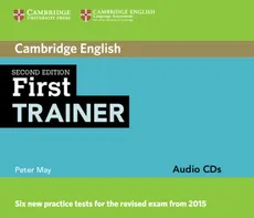 First Trainer Audio 3CD - Peter May
