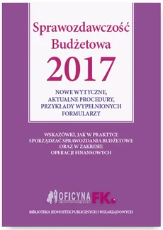 Sprawozdawczość budżetowa 2017