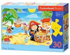 Puzzle konturowe Pirate Treasure 30