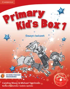 Primary Kid's Box 1 Zeszyt ćwiczeń + CD - Outlet - Barbara Czekańska, Izabela Lipińska, Caroline Nixon, Michael Tomlinson