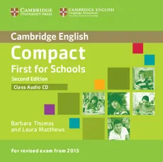 Compact First for Schools Class Audio CD - Outlet - Laura Matthews, Barbara Thomas
