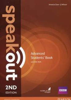 Speakout 2nd Advanced Students Book + DVD-ROM - Outlet - Antonia Clare, JJ Wilson