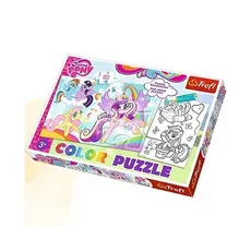 Color Puzzle Kucyki Pony w swojej krainie 20 - Outlet