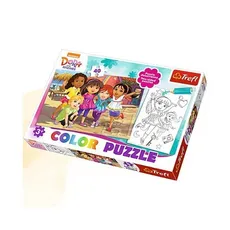 Color Puzzle Dora i przyjaciele 40