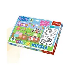 Color Puzzle Świnka Peppa 20
