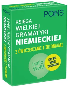 Księga wielkiej gramatyki niemieckiej z ćwiczeniami i idiomami - Outlet