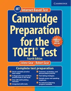 Cambridge Preparation for the TOEFL Test Book with Online Practice Tests and Audio CDs (8) Pack - Jolene Gear, Robert Gear