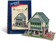 Puzzle 3D Domki świata Wielka Brytania Sandwich Shop