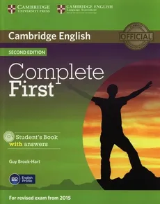 Complete First Student's Book with answers + CD-ROM - Guy Brook-Hart
