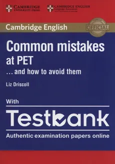 Common Mistakes at PET with Testbank - Outlet - Liz Driscoll