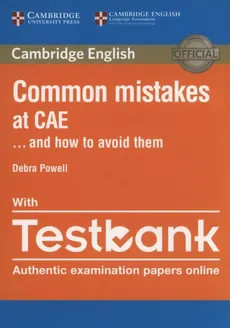 Common Mistakes at CAE with Testbank - Outlet - Debra Powell