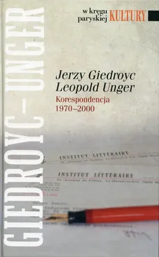 Jerzy Giedroyc Leopold Unger - Outlet - Iwona Hofman