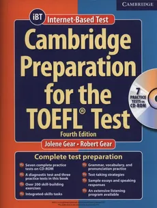 Cambridge Preparation for the TOEFL Test + CD - Outlet - Jolene Gear, Robert Gear