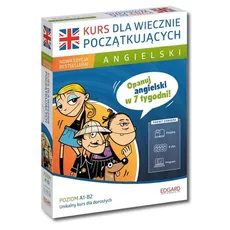 Angielski Kurs dla wiecznie początkujących Poziom A1-B2 + 8CD - Outlet - Katarzyna Wiśniewska