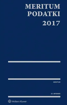 MERITUM Podatki 2017 - Outlet - Aleksander Kaźmierski