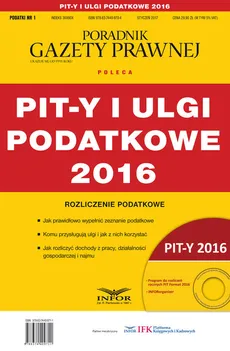 PIT-y i Ulgi Podatkowe 2016 - Outlet