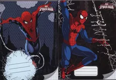 Zeszyt A5 Spider-Man w kratkę 32 kartki 10 sztuk mix