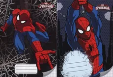 Zeszyt A5 Spider-Man w kratkę 16 kartek 10 sztuk mix