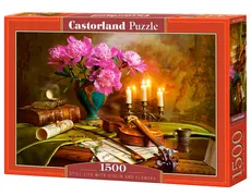 Puzzle 1500 Still Life with Violin and Flowers